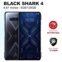 Điện thoại Xiaomi Black Shark 4 6.67" (8G/128GB) Chính hãng mới 100% Có Tiếng Việt - 1 Đổi 1 - Bảo Hành 1 Năm PCO31 *
