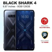 Điện thoại Xiaomi Black Shark 4 6.67" (8G/128GB) Chính hãng mới 100% Có Tiếng Việt - 1 Đổi 1 - Bảo Hành 1 Năm FA21 *