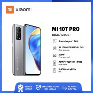 Điện thoại Xiaomi Mi 10T Pro 5G 8GB/128GB