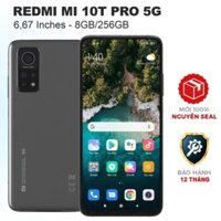 Điện thoại Xiaomi Mi 10T Pro 5G (8GB/256GB) Chính hãng 100% Có Tiếng Việt - Bảo Hành 1 Năm JG422