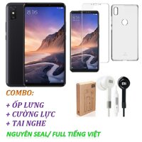 Điện thoại Xiaomi Mi Max 3 64GB 4GB + Ốp lưng + Cường lực + Tai nghe - nhập khẩu