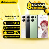 Điện Thoại Xiaomi Note 13 6GB/128GB Chính Hãng, Bảo Hành 18 Tháng