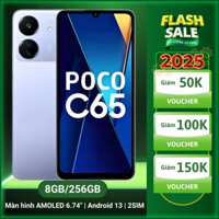 Điện thoại XIAOMI POCO C65 CHÍNH HÃNG 8GB/256GB Có NFC - Máy Mới Full Box Nguyên Seal Bảo Hành 1 Năm