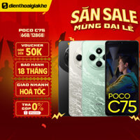 Điện Thoại Xiaomi Poco C75 6GB/128GB Chính Hãng, Bảo Hành 18 Tháng
