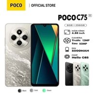Điện Thoại XIAOMI POCO C75 (8GB+256GB) | Màn hình 6.88" | Pin 5160mAh | Camera kép