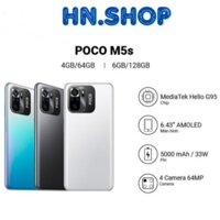 Điện thoại Xiaomi POCO M5s Màn hình AMOLED | MediaTek Helio G95 | Sạc nhanh 33W