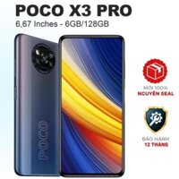 Điện thoại Xiaomi POCO X3 Pro 6.67" (6GB/128GB) Chính hãng mới 100% Có Tiếng Việt - 1 Đổi 1 - Bảo Hành 1 Năm FA21 *