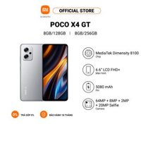 Điện thoại XIAOMI POCO X4 GT 8+128GB/8+256GB | MediaTek Dimensity 8100 | Sạc nhanh 67W