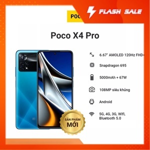 Điện thoại Xiaomi Poco X4 Pro 5G 6GB/128GB 6.67 inch