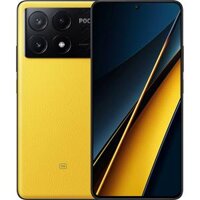 Điện thoại Xiaomi Poco X6 PRO 5G + 4G LTE Quốc Tế (512GB + 12GB) GSM 6.67 64MP Triple Camera (Tương thích mạng Tmobile Mint Tello toàn cầu) + (Bộ sạc xe hơi nhanh Dual Charger) (Màu đen ROM Quốc Tế)