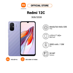 Điện thoại Xiaomi Redmi 12C 4GB/64GB