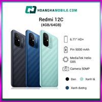 Điện thoại Xiaomi Redmi 12C (4GB/64GB) Bảo Hành Chính Hãng 18 Tháng - Hoàng Hà Mobile