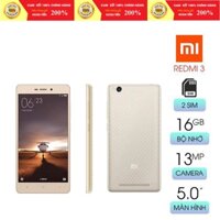 Điện Thoại Xiaomi Redmi 3 (2GB/16GB) Cài Sẵn Tiếng Việt - Hàng Chính Hãng