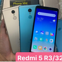 Điện thoại Xiaomi Redmi 5 RAM 3G/32GB – CÓ VÂN TAY nguyên zin, đẹp, điện thoại giá rẻ