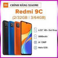 Điện thoại Xiaomi Redmi 9C - 3GB/64GB và 2GB/32GB Fulbox Nguyên Seal Chính Hãng XR9C  - smartphone chất