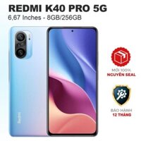 Điện thoại Xiaomi Redmi K40 Pro 5G 6.67" (8GB/256GB) Chính hãng mới 100% Có Tiếng Việt - 1 Đổi 1 - Bảo Hành 1 Năm FA21 *