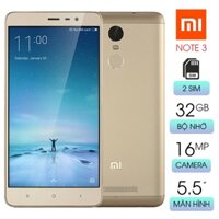 ĐIỆN THOẠI XIAOMI REDMI NOTE 3 PRO (3GB/32GB) CHÍNH HÃNG - Full Chức năng - Bảo hành 06 tháng.