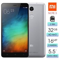 Điện thoại xiaomi redmi note 3 PRO (3GB/32GB) có khe thẻ nhớ, có tiếng việt