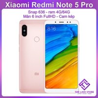 Điện thoại Xiaomi Redmi Note 5 Pro Rom quốc tế - Snapdragon 636 Ram 4G 64G