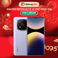Điện thoại Xiaomi Redmi Note 14 Pro Plus 5G 8GB | 256GB, Màn hình 6.67" 120Hz - Chịp Snapdragon® 7s Gen 3 | BH 18 tháng