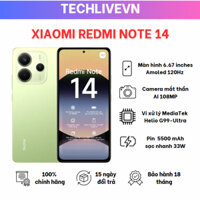 Điện Thoại Xiaomi Redmi Note 14 6GB/128GB - Hàng Chính Hãng