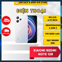 Điện Thoại Xiaomi Redmi Note 12R  (BH Lỗi 1 Đổi 1) - Snapdragon 4 thế hệ 2 - Giảm giá đón tết