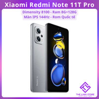 Điện thoại Xiaomi Redmi Note 11T Pro màn 144Hz - Dimensity 8100