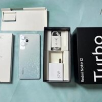 Điện thoại Xiaomi Redmi Note 12 Turbo 12/512GB fullbox Snapdragon 7+ Gen 2 pin 5000mah sạc 67W-BH 6T