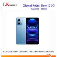 Điện thoại Xiaomi Redmi note 12 5G Ram 6G/128GB máy zin full chức năng pin 5000 mAh