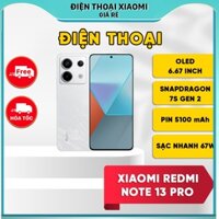 Điện Thoại Xiaomi Redmi Note 13 Pro 5G (BH Lỗi 1 Đổi 1) - Snapdragon 7s Gen 2
