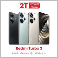 Điện thoại Xiaomi Redmi Turbo 3 Fullbox, RAM 12/256GB chip Snapdragon 8s Gen 3 màn AMOLED 120Hz thiết kế cao cấp