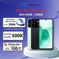 Điện thoại ZTE Blade A35 4GB/64GB I 5000Mah I 6.75" HD+ 90Hz - Chính hãng