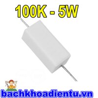 Điện trở 100K-5W.