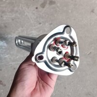 Điện trở cho nồi hơi, điện trở mặt bích tam giác công suất 6kw, 9kw, chât liệu inox 304