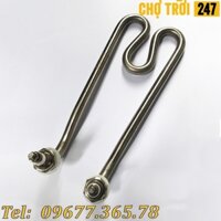 Điện trở chữ M dạng chân quỳ chất liệu inox 304 dùng cho nồi hấp dụng cụ y tế