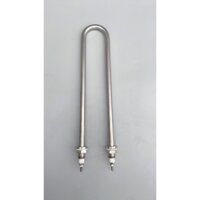 Điện trở đun nước chữ U quỳ Inox 304 chiều dài 25cm, công suất 3kw, điện áp 220V/380V