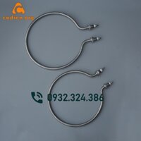 Điện trở đun nước tròn phi 30cm công suất 4KW 6kw 7kw 5 kw điện áp 220V/380Vgiá rẻ