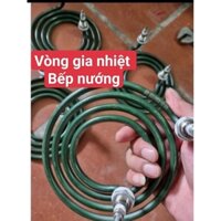 ĐIỆN TRỞ GIA NHIỆT KHÔ , VÒNG GIA NHIỆT BẾP NƯỚNG. CÔNG SUẤT 1,2KW Và 2.2,KW điện Áp