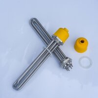 Điện trở nhiệt phi 48, maiso đun nước dạng củ ren 48 dùng đun nước, đun dầu, điện 220v/380v