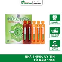 Diếp Cá Vương Gold Giúp Giảm Táo Bón & Các Triệu Chứng Bệnh Trĩ 20 Ống / 100 Viên