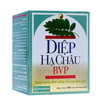 Diệp Hạ Châu BVP, tăng cường chức năng gan, hạ men gan