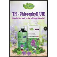 Diệp lục TH Chlorophyll UIE PLUS thực phẩm thải độc thanh lọc cơ thể chai 500ml