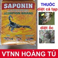 Diệt cá tạp Saponin. Sản phẩm chuyên dùng trong thủy sản. Bao 10kg