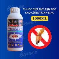 Diệt mối SIFA 1kg diệt mối công trình an toàn tiện dụng, diệt mọt gỗ tủ bếp, sàn gỗ, khung cửa, cây trồng