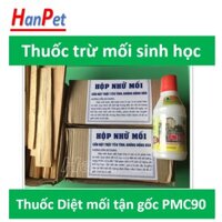 Diệt mối sinh học PMC90 Tiêu diệt mối tận gốc bằng thuốc PMC 90 (1 lọ thuốc nên mua kèm 2 hộp nhử mối) (có HDSD đi kèm)|Sỉ PMC trên 2 triệu