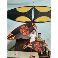 diều cacbon 2m giá rẻ, 2m hoa phượng đỏ, diều full cacbon 2m cho học sinh giá rẻ