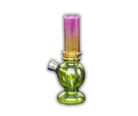 Điếu Cày Thủy Tinh Mini Rasta – 3 Màu