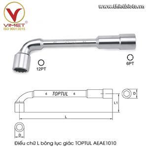 Điếu chữ L 1 đầu bông 1 đầu lục giác Toptul AEAE1010 - 10mm