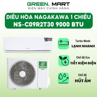 Điều hòa 1 chiều Nagakawa NS-C09R2T30 9000 Btu | Điều hòa Nagakawa model 2023 | BH chính hãng