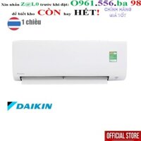 Điều Hòa 1Hp daikin inverter 1 chiều - hàng chính hãng PT